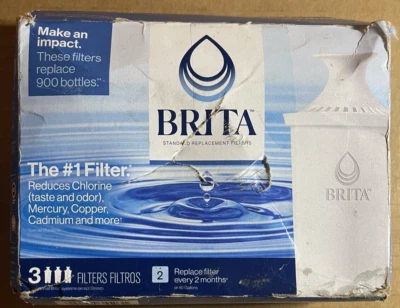 Brita Standard Water Filter Replacements for Pitchers and Dispensers 3 Count - Image 1 of 4
