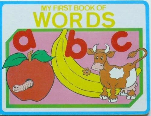 My First Book of Words - Board book By The Clever Factory - ACCEPTABLE - Image 1 of 1