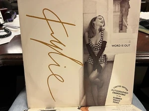 Kylie Minogue WORD IS OUT SUMMER BREEZE MIX / AUTOGRAPH 12" UK 1991 PWLT204R NEW - Bild 1 von 2