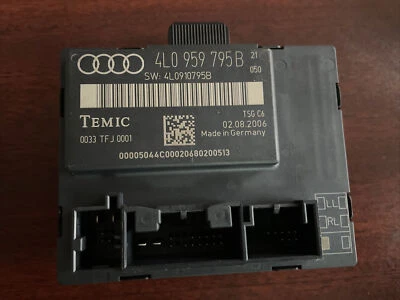Módulo de control de puerta Audi Q7 2007-2009 OEM 4L0959795B Foto 1 de 2