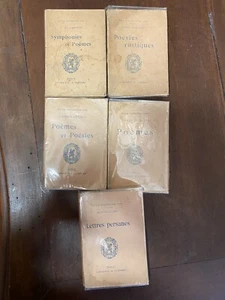 Petite collection rose Lemerre Laprade Vigny Montesquieu… - Imagen 1 de 7