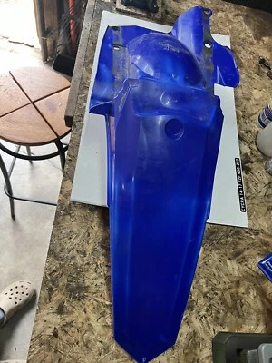 YAMAHA REAR FENDER YZ250F YZ450F 2014 2015 2016 2017 2018 MUD GUARD - Image 1 of 3