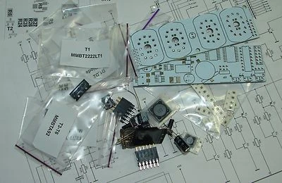 Nixie tube clock DIY kit 2.3 for IN12 tubes - Image 1 of 4