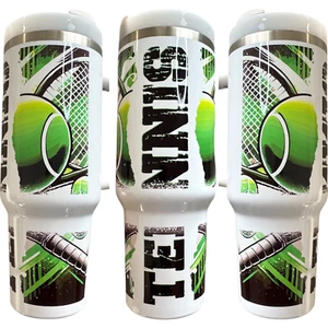 Thermos 40 oz for Tennis Sports, excellent gift. - Picture 1 of 4
