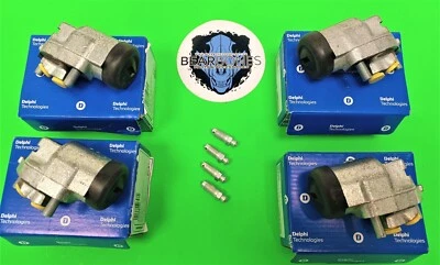 Land Rover Series 2 & 3 RH & LH Front Brake Wheel Cylinders 243744 & 243743 x 2 - Image 1 of 2