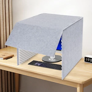 Sound Isolation Booth Portable Studio Sound Recording Desktop Soundproof Cover - Picture 1 of 19