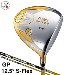 HONMA BERES E-05 GP Driver 12.5° Club 2016 ARMRQ ∞ 44 4S 4 Star S-Flex Graphite - Picture 1 of 5