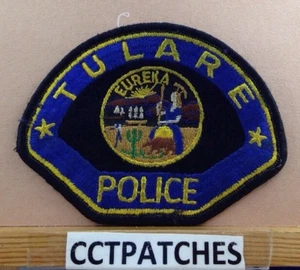 TULARE, KALIFORNIEN POLIZEI SCHULTERAUFNÄHER CA - Bild 1 von 2