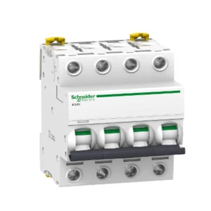 Schneider Electric Acti 9 A9F74463 ACTI9 IC60N 4P 63A C MINIATURE CIRCUIT BREAKER - Picture 1 of 2