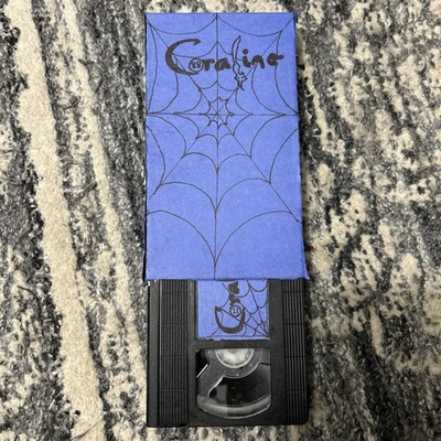 Coraline Movie (2009) Custom VHS Tape Fantasy Horror!! - Image 1 of 4