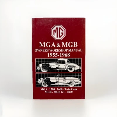 MG MGA MGB 1955-1968 Shop Service Repair Manual Wiring Diagrams Engine Guide DIY - Image 1 of 4