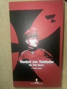 Facepool 1:6 WWI Flying ACE Red Baron Figure FP-014A 12” WW2 Pilot Aviator - Picture 1 of 2