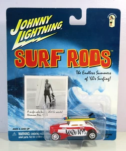 Cañas de surf Johnny Lightning escala 1:64 Banzai Boys Die-Cast NUEVAS - Imagen 1 de 5
