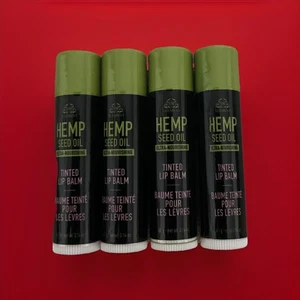 (4er Pack) Avon Veilment Hanfsamenöl ultra-pflegender getönter Lippenbalsam - Bild 1 von 1
