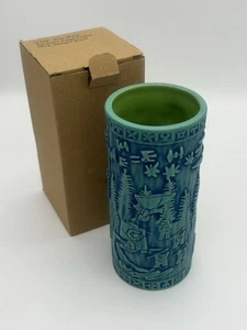 Disney Star Wars Galaxy's Edge Endor Tiki Tasse Oga's Cantina Yub Nub Grün Blau - Bild 1 von 8