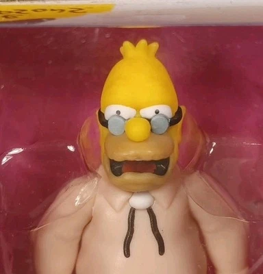 Мини-фигурка Grandpa Abe The Simpsons 2,5 дюйма Jakks Pacific Wave 2 запечатанная - Изображение 1 из 4