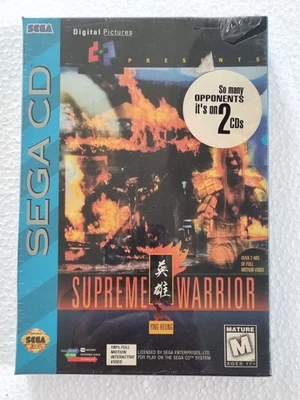 Supreme Warrior Ying Heung Sega CD [ Brand New Sealed ] - Image 1 of 4