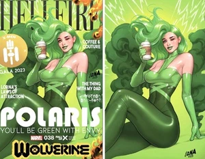 (2er Pack) Wolverine #38 Polaris Hellfire Gala Virgin/Trade Variant Set 2023 X-Men - Bild 1 von 18