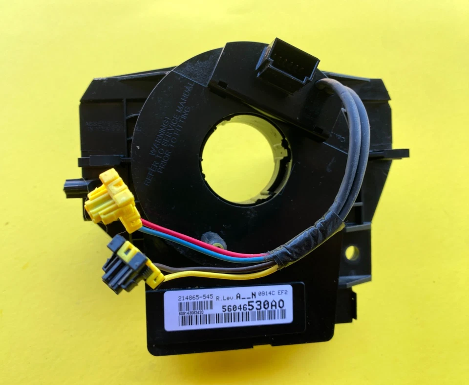Jeep Compass 2013-2016 volante reloj resorte con sensor de ángulo OEM 56046530A0 Foto 1 de 4
