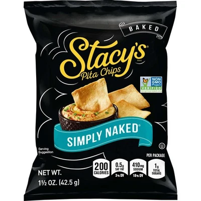 Stacy's Pita Chips Simply Naked, 1.5 Ounce - Image 1 of 4