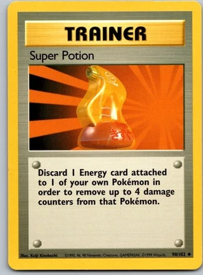 Super Potion 090/102 Base Set (Shadowless) Non-Holo Uncommon - Image 1 of 2