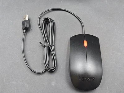 LENOVO MOJUUO SM50L24505 00PH133 003H1A7 USB Optical Mouse Black 1600-DPI PC - Image 1 of 4