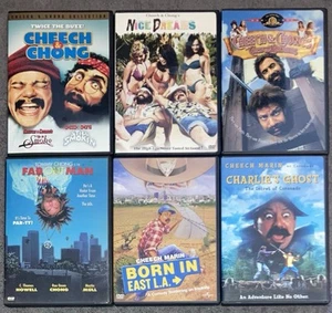 Cheech & Chong DVD Still Up Smoke/Corsican/Nice Dreams/Far Out/East L.A./Ghost - Picture 1 of 3