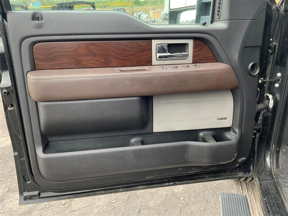 Ford F-150 2010 panel de moldura de puerta delantera del conductor marrón platino OEM Foto 1 de 4