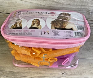 Curlformers Spiral Curls Styling Kit Long Hair 40 + 2 Hooks No Heat Hair Flair - Picture 1 of 8