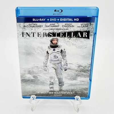 Interstellar (Blu-ray/DVD) WITH 70MM FILM CELL FROM IMAX (Matthew Mcconaughey) Foto 1 de 4