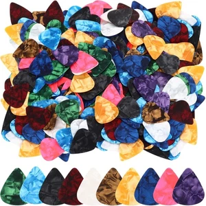 600 Stck. Gitarren-Plektren Großpackung Zelluloid Plektren Gitarrenplektren für Elektro-Akustikgitarre - Bild 1 von 6