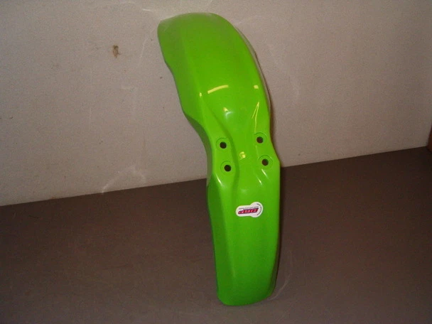 Guardabarros delantero Polisport verde para Kawasaki KX65 2001-2007 - ¡¡NUEVO!!! Foto 1 de 1