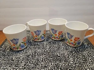 4pc Set Corning Corelle 'Fresh Cut' Tulips Coffee Mugs - Picture 1 of 3