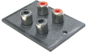2x terminal de boj Cinch de 4 polos casquillos de Cinch para instalación - Imagen 1 de 1