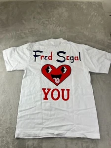 Rare 🔥 Fred Segal x The Heart Project Limited T Shirt Men's Small Doublesided - Picture 1 of 9