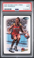 2000 Skybox Dominion WNBA Lisa Harrison PSA 9 Rookie Tennessee Lady Vols