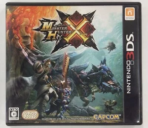 Nintendo 3DS Monster Hunter X Japan Version w/ Box and Manual 0624 SP - Picture 1 of 4