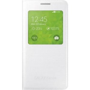 GENUINE SAMSUNG EF-CG850BWEG S-VIEW FLIP CASE CASE CASE CASE POUCH GALAXY ALPHA - Picture 1 of 1