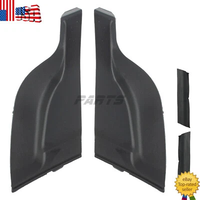 Fits For 2010-2015 Toyota Prius Windshield Wiper Cowl Extension Trim Black - Image 1 of 4