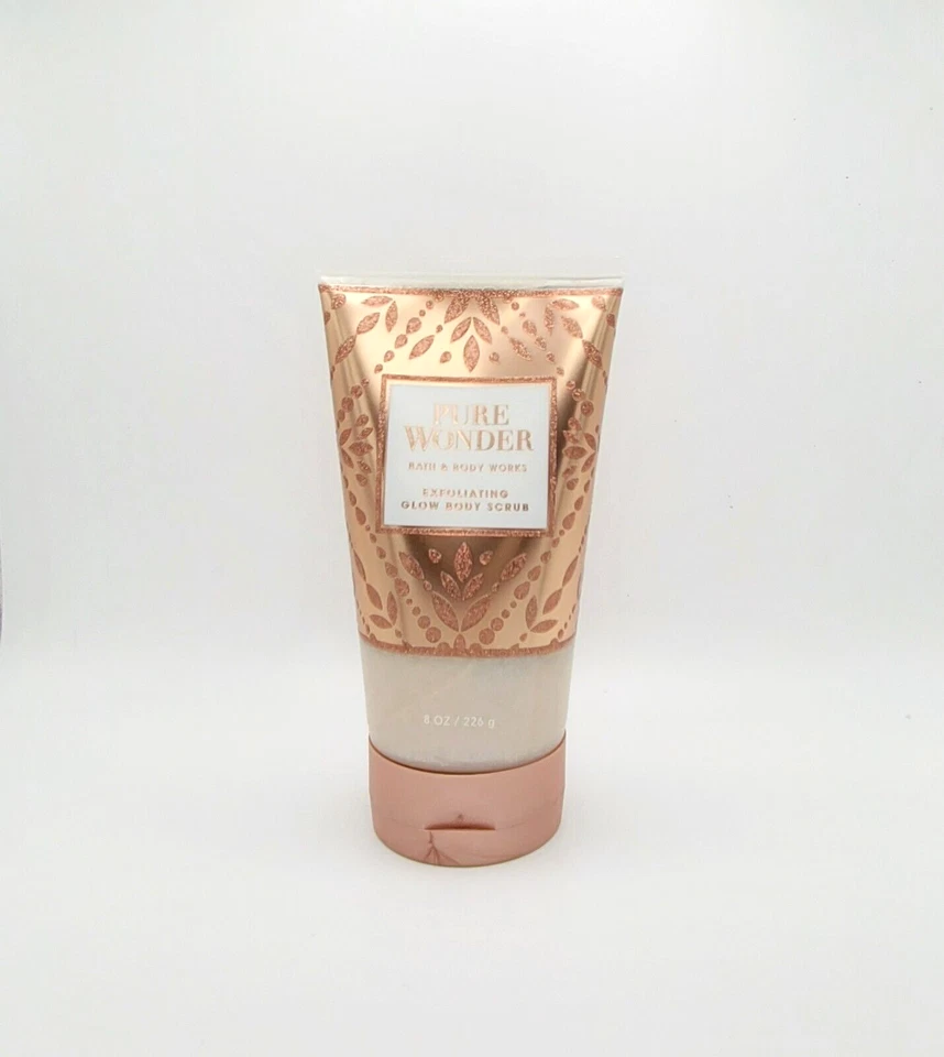 Esfoliante corporal Bath & Body Works Pure Wonder brilho esfoliante 8 oz novo - Imagem 1 de 1