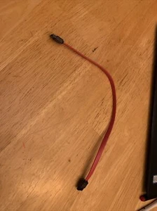 13” Serial ATA Connector Cable New Red - Picture 1 of 8
