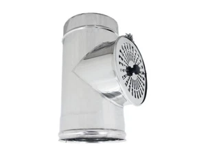 MODULO DI COMPENSAZIONE DOPPIA PARETE COIBENTATO 25 mm  - INOX - STUFE e CAMINI - Foto 1 di 5