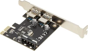 VisionTek - 2 Port PCIe x1 USB 3.0 Expansion Card SFF - 900598 - RB - Afbeelding 1 van 4