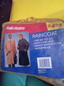 Rainmates Raincoat Tan Nip - Picture 1 of 2