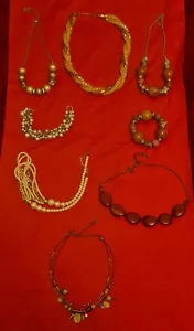 Vintage Pearls and Beads Fashion Jewellery Lot - Picture 1 of 13