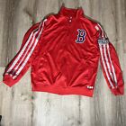 Boston Red Sox 2018 World Series Jacket Zip Up Size Large Champions Patch Dynast