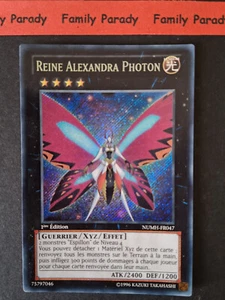 Reine Alexandra Photon NUMH-FR047 Carte YuGiOh! Secrete 1ère Edition Français - Picture 1 of 2