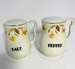 Vintage Hall China Juwel Tee Herbstblatt Salz & Pfefferstreuer - Bild 1 von 6