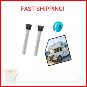 RV Water Heater Aluminum/Zinc Anode Rod for Atwood Heaters, Eau 2 Pack 1/2" NPT - Picture 1 of 2