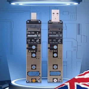NVME To USB Adapter 10Gbps USB3.1 Gen 2 16TB Support UASP TRIM for PCI-E/M.2 SSD - Afbeelding 1 van 18